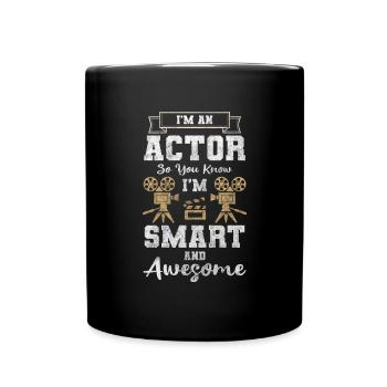 Actor, Play, Game, Musical - Full Colour Mug - black - Front