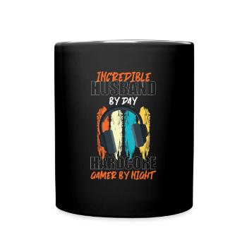 Gamer Player Game League - Full Colour Mug - black - Front