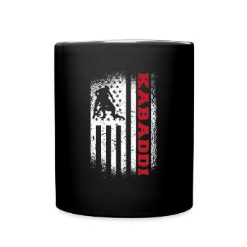 Gift for Kabaddi Lovers - Full Colour Mug - black - Front