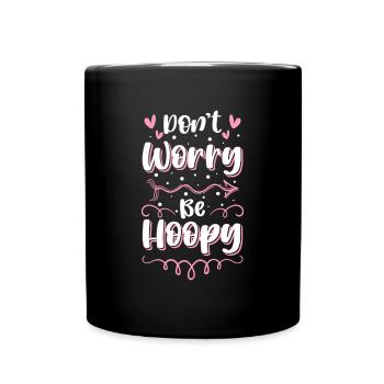 Créoles Hoop Trend Femme - Mug uni - noir - Devant