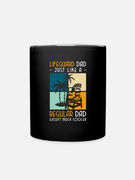Swimming pool Outdoor pool Sea Swimming instructor - Full Colour Mug - black