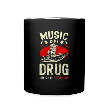 Music Taste Notes - Full Colour Mug - black - Front
