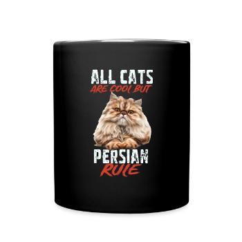 Perse - Mug uni - noir - Devant