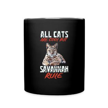 Savannah - Tasse einfarbig - Schwarz - Vorne