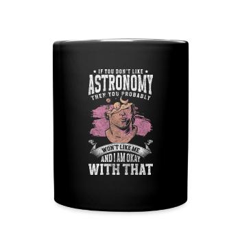 Universe Telescope - Full Colour Mug - black - Front
