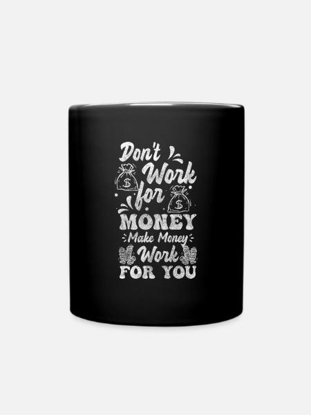 Money Finance Gold Investisseur - Mug uni - noir