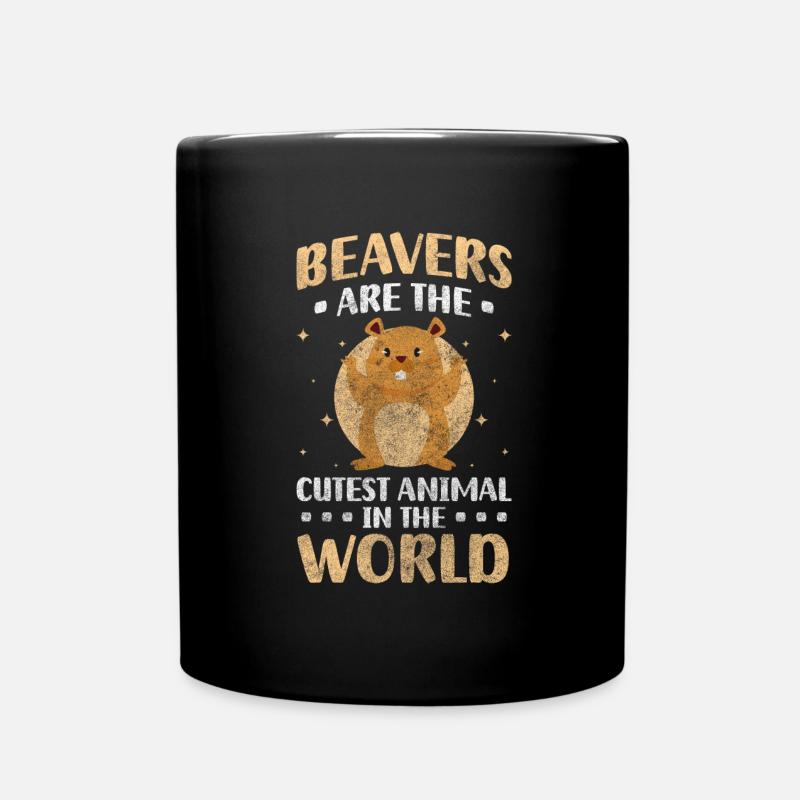 Bois Arbres Zoo Eau - Mug uni - noir