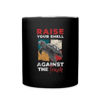 Bassins d’eau Nature Animaux Biodiversité - Mug uni - noir - Devant