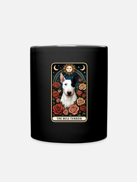 Bullterrier - Tasse einfarbig - Schwarz