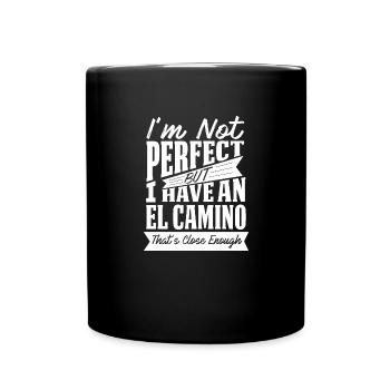PERFEKT MIT EL CAMINO W - Tasse einfarbig - Schwarz - Vorne