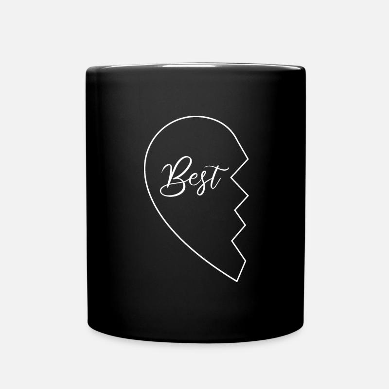 Best friends - Full Colour Mug - black