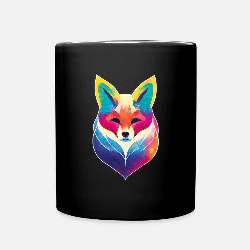 Renard cosmique - Mug uni - noir