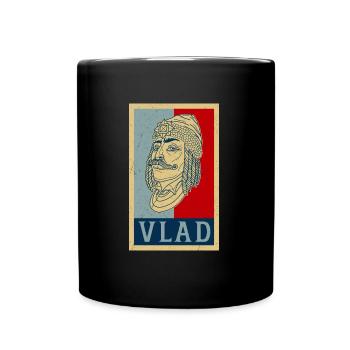 Vlad Tepes Dracula Vampire Roumanie Dicton - Mug uni - noir - Devant
