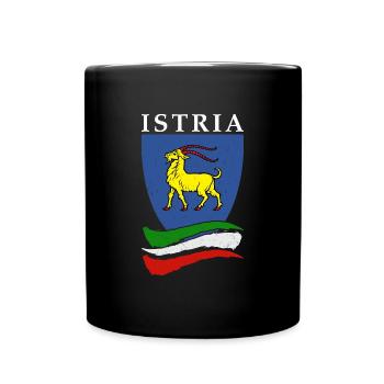 Istrien Tourist Hrvatska Kroatein Urlaub Balkan Re - Tasse einfarbig - Schwarz - Vorne