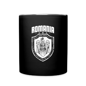 Romania Bucharest Balkans Travel Holiday Saying - Full Colour Mug - black - Front
