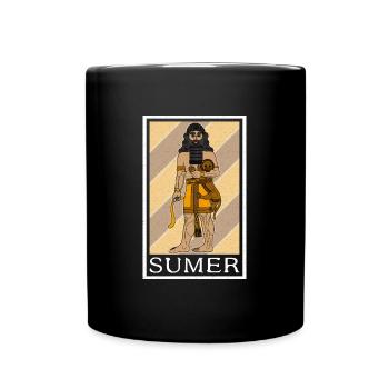 Geschichte Iran Osten Lehrer Sumer Antike - Tasse einfarbig - Schwarz - Vorne