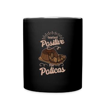 Slovenska Potica Slowenien Kuchen Dessert - Tasse einfarbig - Schwarz - Vorne