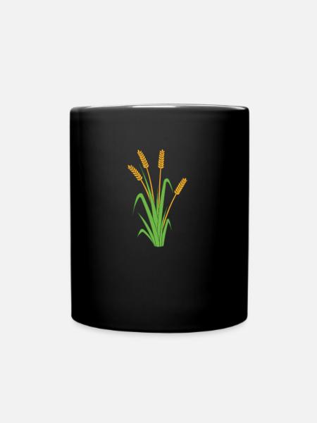 Blé - Mug uni - noir