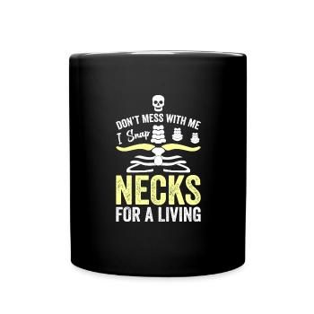 Funny Chiropractor Spine Surgeon Chiropractic - Full Colour Mug - black - Front