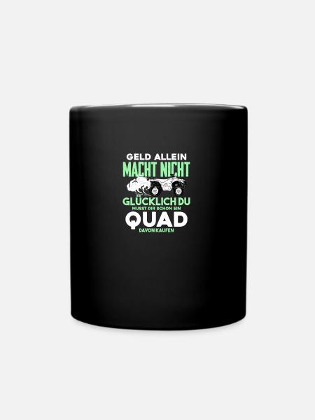 Quad Fahrer Atv Quad Bikes Quad Zubehör Geschenk - Tasse einfarbig - Schwarz