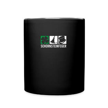 Balayeuse alimentaire Motif ramoneur Lucky Charm balai - Mug uni - noir - Devant