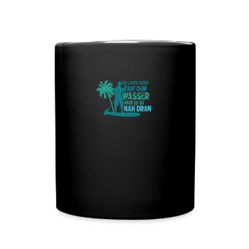 Stand up paddle Fahrer Lustiges Sup Board Fahrer - Tasse einfarbig - Schwarz - Vorne