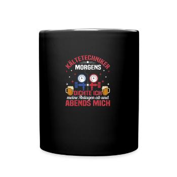 Outil de technicien en climatisation pour mécatronicien pour - Mug uni - noir - Devant
