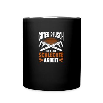 CNC Milling Profession Machinist Cutting Machine Operator - Full Colour Mug - black - Front