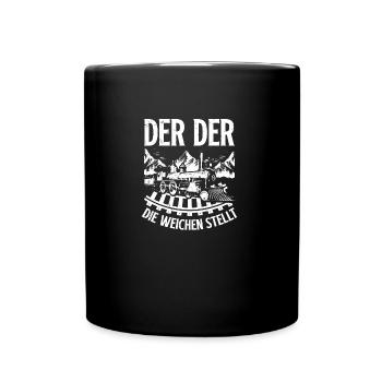Model Railway Lighting Railway Lovers - Full Colour Mug - black - Front
