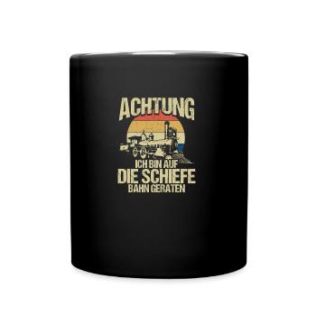 Travailleurs des chemins de fer modélisme Passionnés de modélisme ferroviaire - Mug uni - noir - Devant