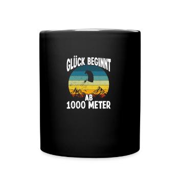 Skydiving Goggles Accessories Skydiving - Full Colour Mug - black - Front