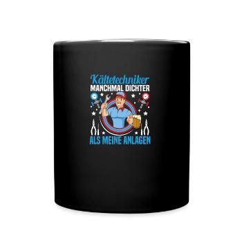 Outil de technologie de climatisation pour les techniciens de systèmes de réfrigération - Mug uni - noir - Devant
