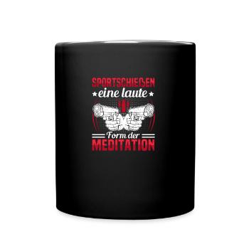 Tir sportif Club de tir sportif de précision - Mug uni - noir - Devant
