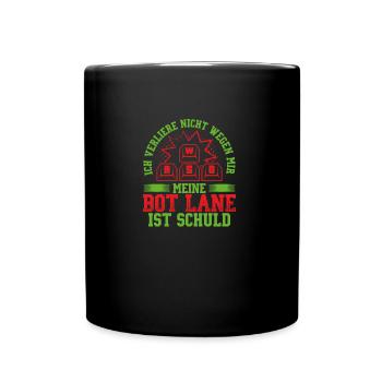 Clavier de jeu Contrôleur de moniteur Console PC - Mug uni - noir - Devant