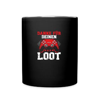Moniteur de casque de jeu pour PC de contrôleur de jeu Zocken - Mug uni - noir - Devant