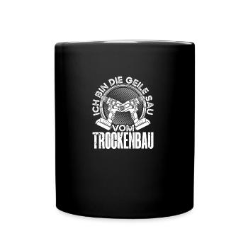 Drywall Craftsman Drywall Journeyman - Full Colour Mug - black - Front