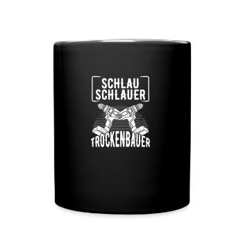 Master Drywall Builder Training Craft Drywall Builder - Full Colour Mug - black - Front