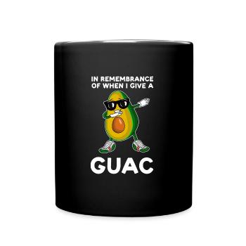 Avocados Avocado Avocado-Liebhaber Geschenk - Tasse einfarbig - Schwarz - Vorne