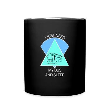 Chauffeur d’autobus scolaire Chauffeur d’autobus scolaire - Mug uni - noir - Devant