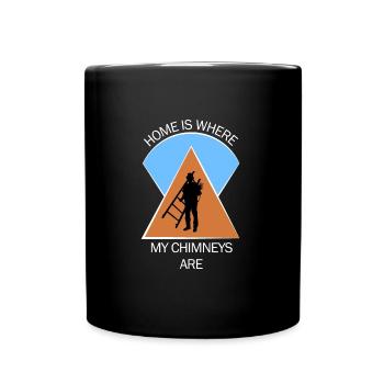 Chimney sweep chimney sweep - Full Colour Mug - black - Front