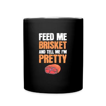 Barbecue - Mug uni - noir - Devant