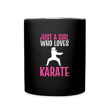 Karaté Autodéfense Arts Martiaux - Mug uni - noir - Devant