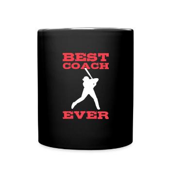 Softball Joueur Softball Entraîneur - Mug uni - noir - Devant