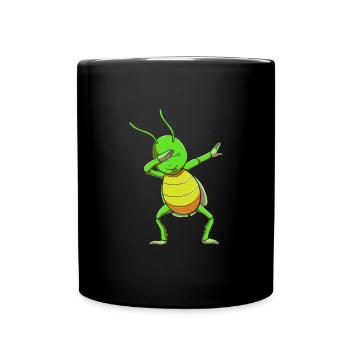 Grasshopper grasshopper - Full Colour Mug - black - Front
