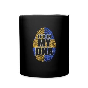 Sweden Swedish - Full Colour Mug - black - Front