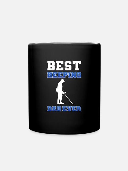 Metalldetektor - Tasse einfarbig - Schwarz