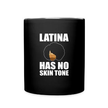 Afro Latina - Mug uni - noir - Devant