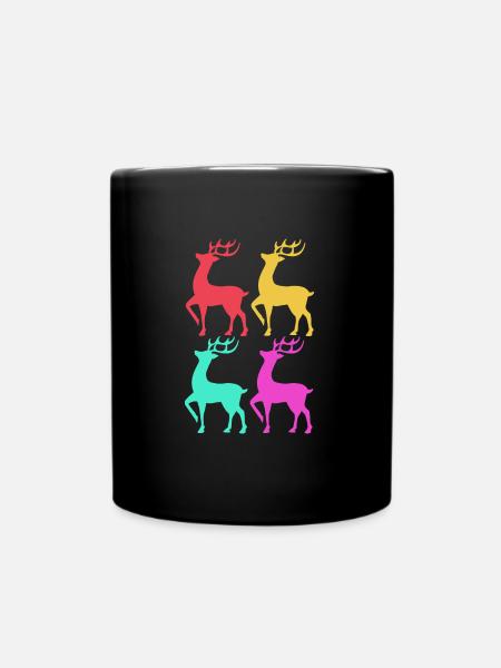Jäger Jagen - Tasse einfarbig - Schwarz