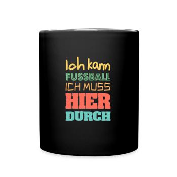 Soccer - Full Colour Mug - black - Front