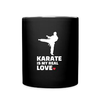 J’adore le karaté - Mug uni - noir - Devant